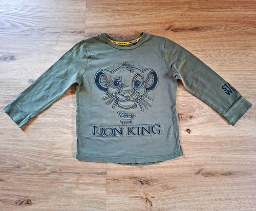Khaki sweatshirt 104 110 - khaki, gr: