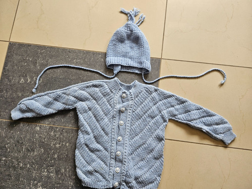 Selbst gestrickte kinderweste - selbst,