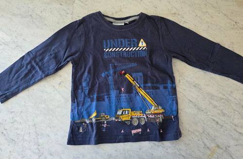 Salt and pepper langarmshirt - salt,