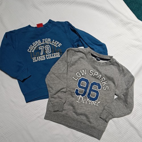 Jungen 2er set pullover grau - jungen,